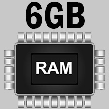 6GB RAM 6GB RAM