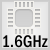 1.6 GHz 1.6 GHz