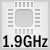 1.9 GHz 1.9 GHz