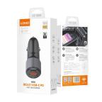 Auto punjac LDNIO C510Q USB + Type-C PD 36W crni + type-C kabal slika 4