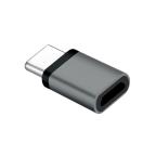 Adapter metalni sa micro na type C sivi cena 500 din slika