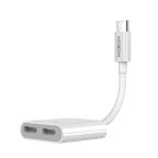 Adapter audio Moxom MX-AX20 Type C na Type-C (music out only) + charging cena 1500 din slika