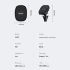 Drzac za mobilni telefon AWEI X21 magnet crni slika 5