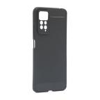 Maska Futrola silikon BRUSHED za Xiaomi Redmi Note 11 Pro 5G crna cena 2500 din slika