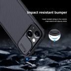 Maska Futrola Nillkin Cam Shield Pro za iPhone 14 Plus (6.7) crna slika 5