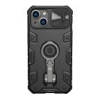 Maska Futrola Nillkin Cam Shield Armor Pro za iPhone 14 (6.1) crna cena 4500 din slika