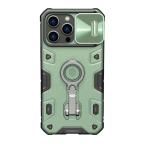 Maska Futrola Nillkin Cam Shield Armor Pro za iPhone 14 Pro Max (6.7) zelena cena 4500 din slika
