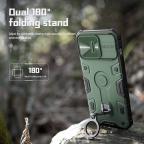 Maska Futrola Nillkin Cam Shield Armor Pro za iPhone 14 Pro Max (6.7) zelena slika 5