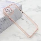 Maska Futrola DIAMOND LENS za iPhone 14 Plus (6.7) roze cena 2500 din slika