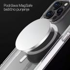 Maska Futrola STANDARD MagSafe za iPhone 14 Pro (6.1) providna (bela) slika 2