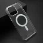 Maska Futrola STANDARD MagSafe za iPhone 14 Pro Max (6.7) providna (bela) cena 2500 din slika