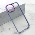 Maska Futrola ELEGANT EDGE za iPhone 13 Pro Max (6.7) ljubicasta cena 1000 din slika