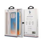 Maska Futrola Polo Gradient Case With Dyed - Bumper & Horse Logo za Iphone 14 Pro plavo-narandzasta Full ORG (USHCP14LELOB) slika 5