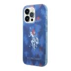 Maska Futrola Polo With Tie&Dye Design Horse Logo za Iphone 14 Pro plava Full ORG (USHCP14LUTIB) cena 3000 din slika