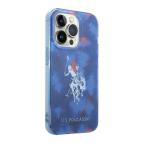 Maska Futrola Polo With Tie&Dye Design Horse Logo za Iphone 14 Pro plava Full ORG (USHCP14LUTIB) slika 3