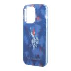 Maska Futrola Polo With Tie&Dye Design Horse Logo za Iphone 14 Pro plava Full ORG (USHCP14LUTIB) slika 4
