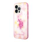 Maska Futrola Polo With Tie&Dye Design Horse Logo za Iphone 14 Pro Max pink Full ORG (USHCP14XUTIP) cena 3000 din slika
