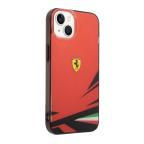 Maska Futrola FERRARI Print za Iphone 14 crvena Full ORG (FEHCP14SYITR) slika 3