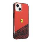 Maska Futrola FERRARI Scuderia Print za Iphone 14 crvena Full ORG (FEHCP14SUBOR) slika 3