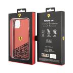 Maska Futrola FERRARI Scuderia Print za Iphone 14 crvena Full ORG (FEHCP14SUBOR) slika 6