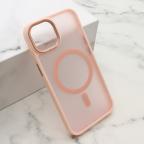 Maska Futrola SILKY MAGSAFE II za iPhone 14 (6.1) roze cena 2500 din slika