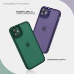 Maska Futrola TRANSPARENT COLOR za iPhone 14 Pro (6.1) bela slika 2