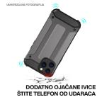 Maska Futrola DEFENDER II za iPhone 15 Pro Max (6.7) crna slika 3