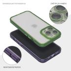 Maska Futrola DIAMOND LENS za iPhone 15 Pro Max (6.7) roze slika 2