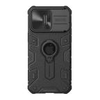 Maska Futrola Nillkin Cam Shield Armor Pro za iPhone 15 Pro (6.1) crna cena 4500 din slika