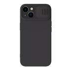 Maska Futrola Nillkin Cam Shield Silky za iPhone 15 (6.1) crna cena 4500 din slika