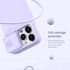 Maska Futrola Nillkin Cam Shield Silky za iPhone 15 Pro (6.1) crna slika 6