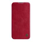 Maska Futrola Nillkin Qin Pro za iPhone 15 Plus (6.7) crvena cena 1000 din slika