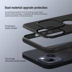 Maska Futrola Nillkin Super Frost Pro za iPhone 15 (6.1) crna (logo cut) slika 4