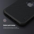 Maska Futrola Nillkin Super Frost Pro za iPhone 15 (6.1) crna (logo cut) slika 7