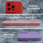 Maska Futrola Silikon Pro Camera za iPhone 15 Pro Max (6.7) crvena slika 2