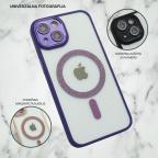 Maska Futrola DIAMOND MagSafe za iPhone 15 Pro Max (6.7) ljubicasta slika 2