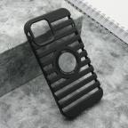 Maska Futrola LINES LOGO CUT za Iphone 12/12 Pro (6.1) crna cena 1000 din slika