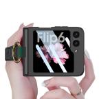 Maska Futrola STRAP RING CASE za Samsung F741B Galaxy Z Flip 6 5G ljubicasta slika 3