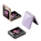 Maska Futrola LINES za Samsung F741B Galaxy Z Flip 6 5G ljubicasta slika 2