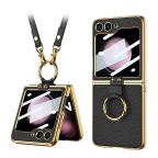 Maska Futrola GOLD EDGE za Samsung F741B Galaxy Z Flip 6 5G crna cena 4500 din slika