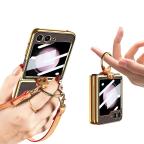 Maska Futrola GOLD EDGE za Samsung F741B Galaxy Z Flip 6 5G crna slika 3