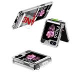 Maska Futrola CLEAR STRAP za Samsung F741B Galaxy Z Flip 6 5G bela slika 3