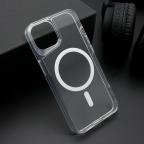 Maska Futrola AURA MagSafe za iPhone 13 (6.1) bela cena 2500 din slika