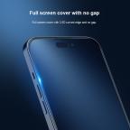 Folija za zastitu ekrana GLASS Nillkin Fog Mirror za iPhone 14 Pro Max (6.7) crna slika 5
