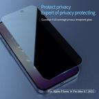 Folija za zastitu ekrana GLASS Nillkin Guardian za iPhone 14 Pro Max (6.7) crna slika 5