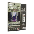 Folija za zastitu ekrana GLASS PRIVACY 2.5D full glue za Iphone 12/12 Pro (6.1) crna slika 3