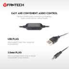 Zvucnik HELLSCREAM GS205 crni FANTECH slika 4