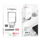 Kuciste punjaca Comicell Superior CO-BA21A Fast QC3.0 18W 3A belo slika 6