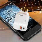 Kuciste punjaca Moxom MX-HC64 PD+USB 20W belo slika 3
