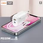 Kucni punjac Moxom MX-HC89 20W Type-C na Lightning beli slika 3